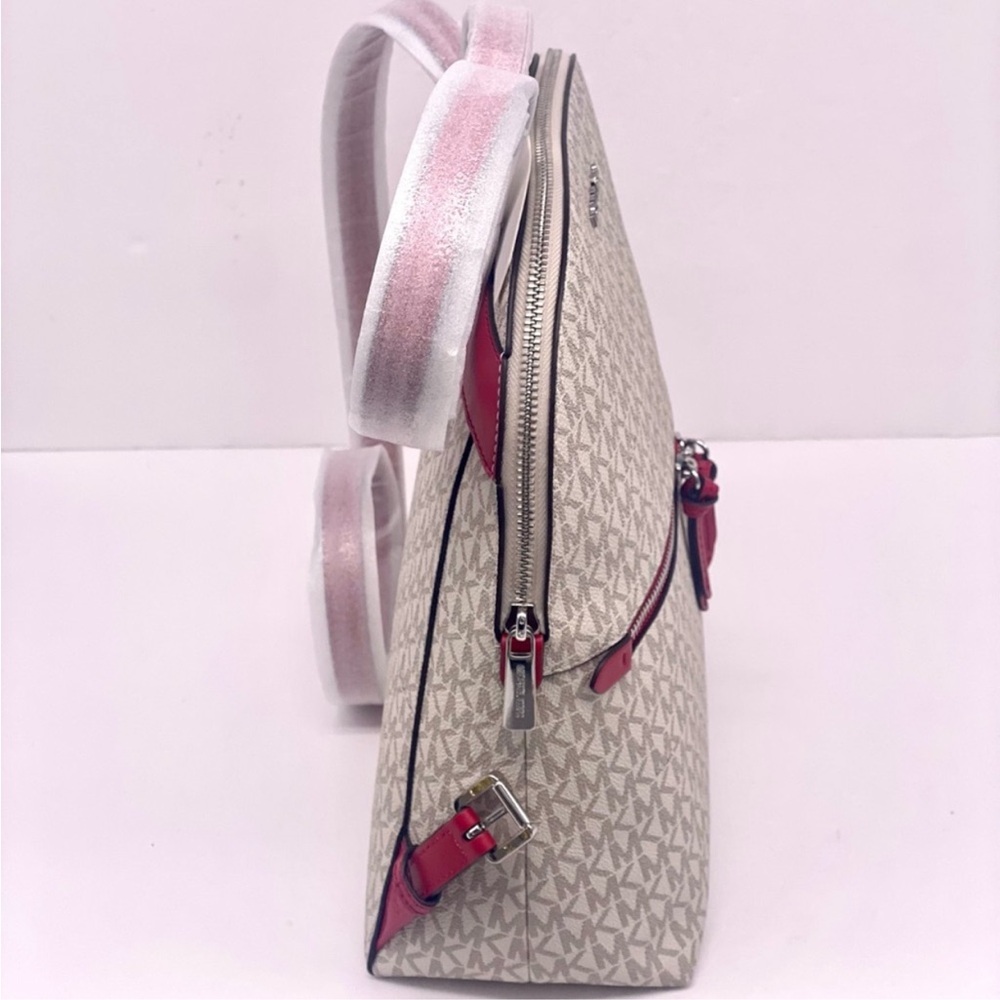 Michael Kors Dallas Medium Signature Logo Backpack - Picture 9 of 12